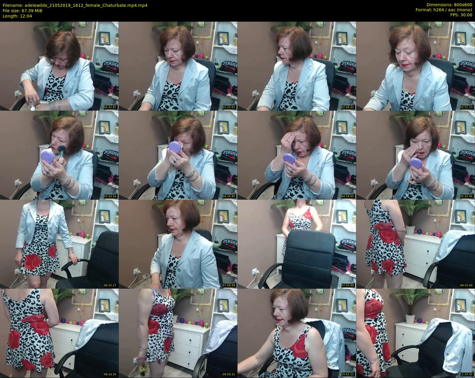 adelewildx — 13 minute Chaturbate female cam show recording, 480p, May 21, 2019