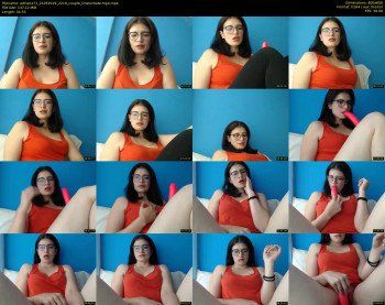 adriana71 — 35 minute Chaturbate couple cam show recording, 480p, May 21, 2019