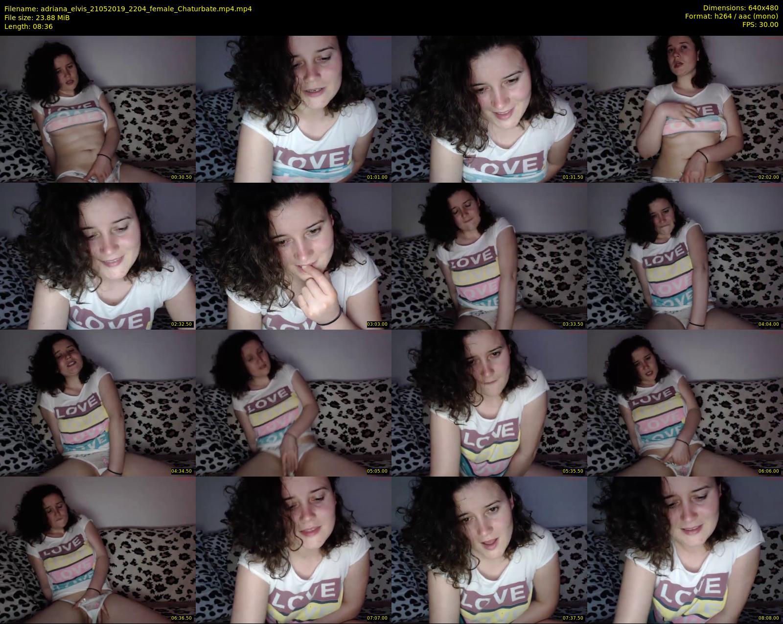adriana_elvis — 9 minute Chaturbate couple cam show recording, 480p, May 21, 2019