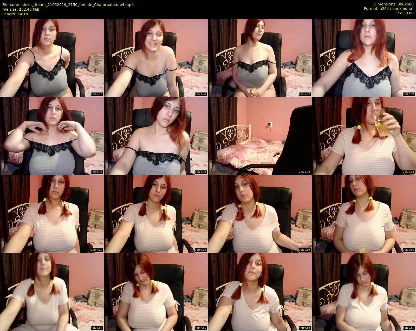 alexa_dream — 55 minute Chaturbate female cam show recording, 480p, May 21, 2019