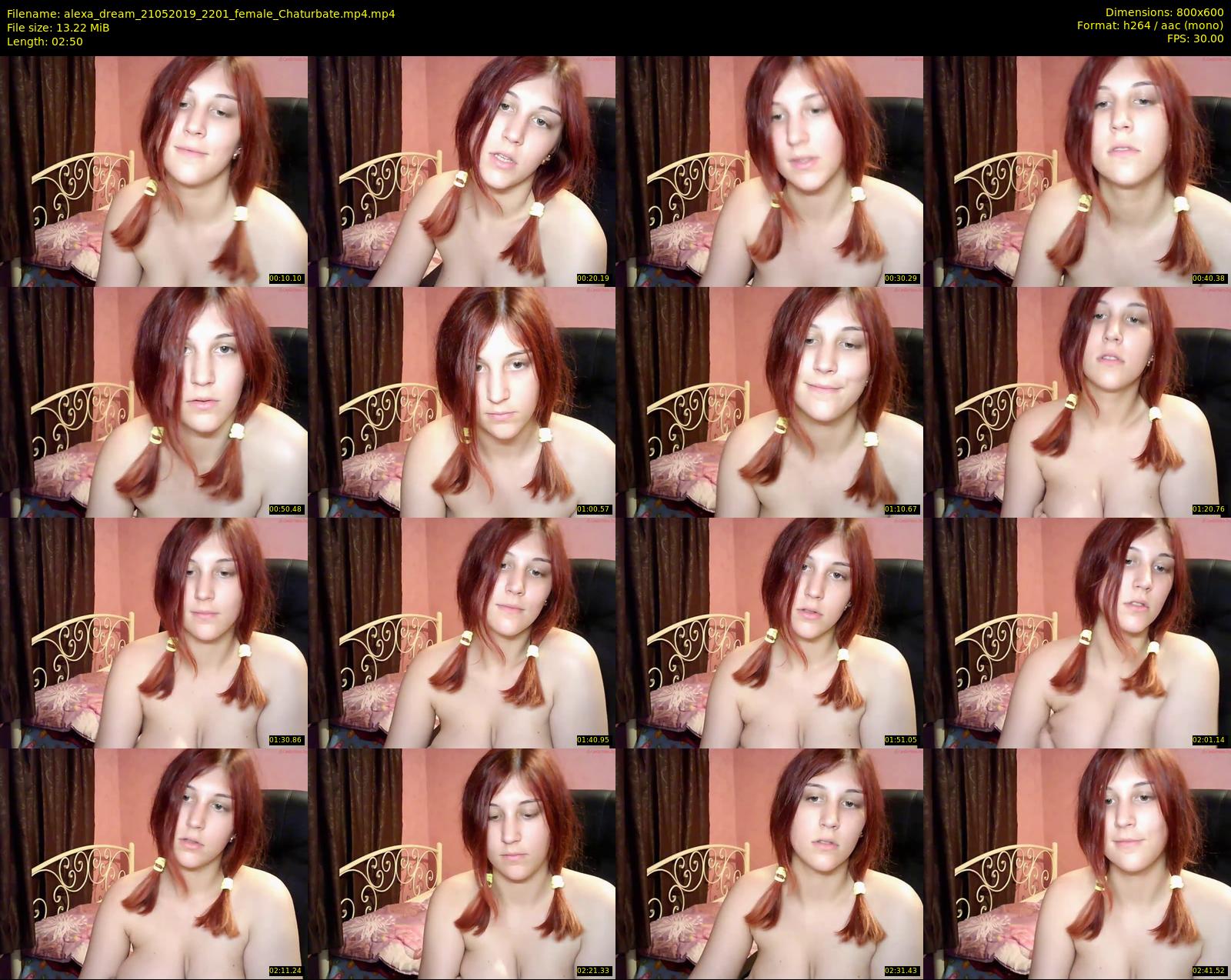 alexa_dream — 3 minute Chaturbate female cam show recording, 480p, May 21, 2019