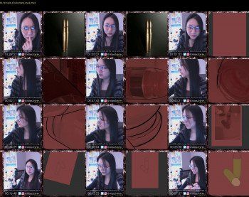 alizezaide — 75 minute Chaturbate female cam show recording, 720p, May 21, 2019
