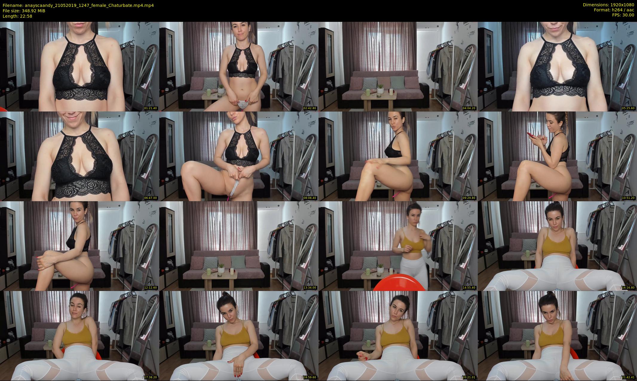 anayscaandy — 23 minute Chaturbate female cam show recording, 1080p, May 21, 2019