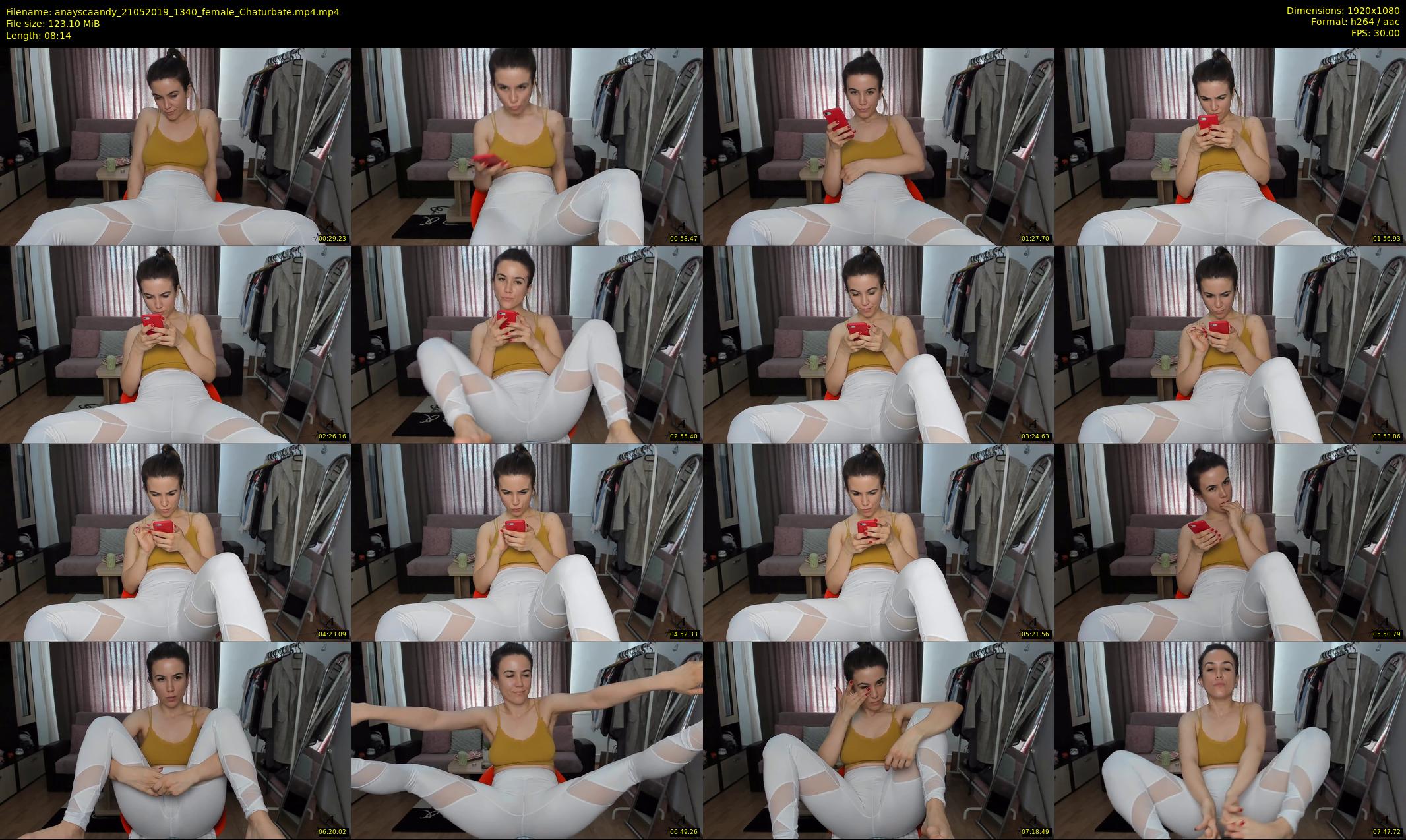 anayscaandy — 9 minute Chaturbate female cam show recording, 1080p, May 21, 2019