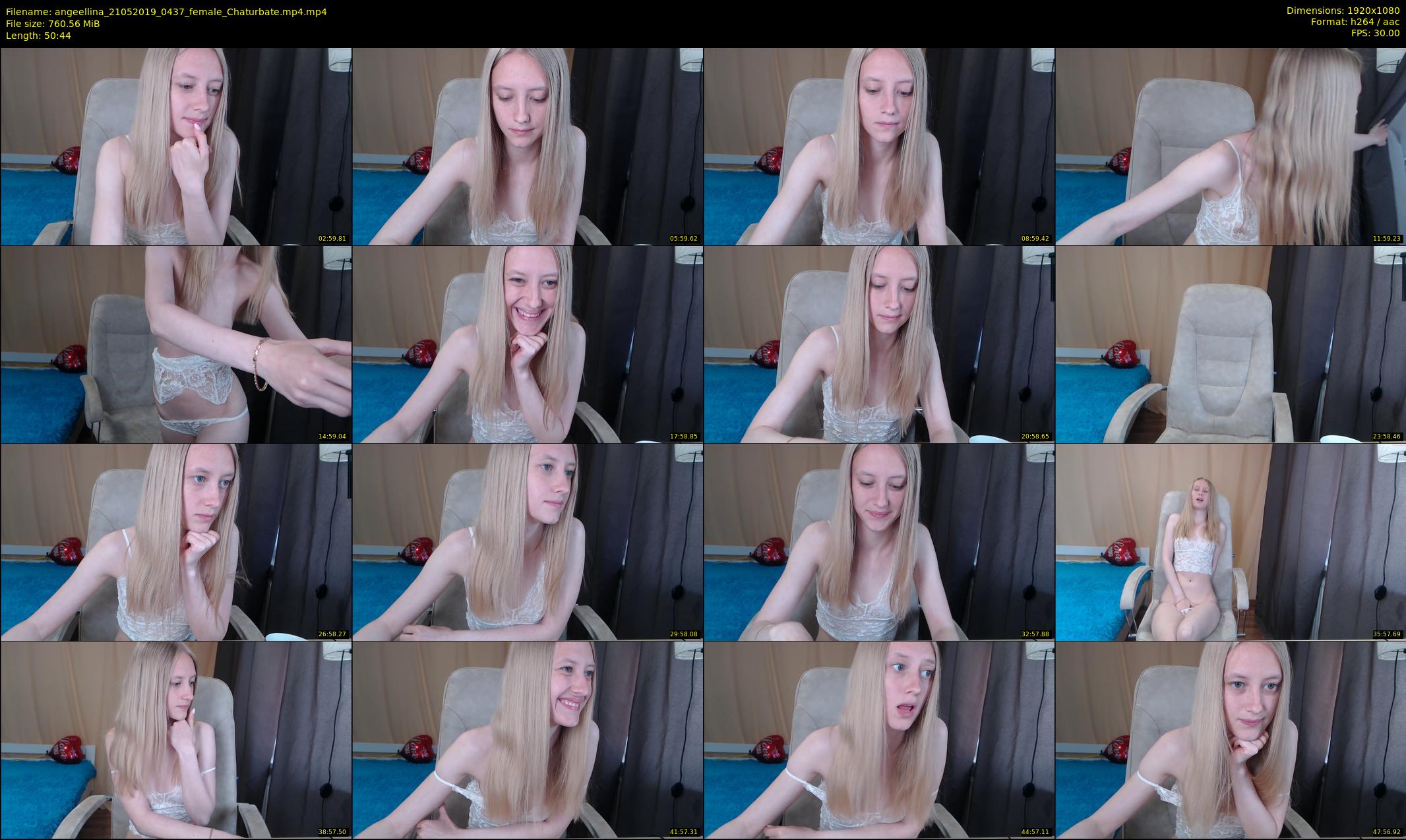 angeellina — 51 minute Chaturbate female cam show recording, 1080p, May 21, 2019