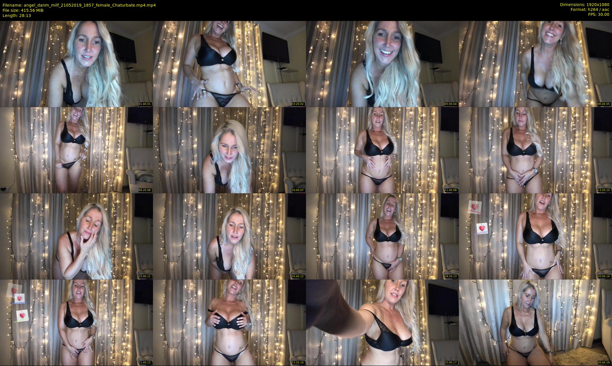 angel_danm_milf — 29 minute Chaturbate female cam show recording, 1080p, May 21, 2019