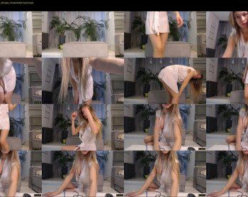 belka22 — 3 minute Chaturbate female cam show recording, 1080p, May 21, 2019
