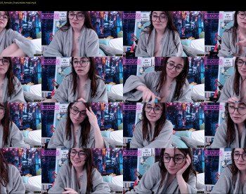 blueasfuck — 51 minute Chaturbate female cam show recording, 1080p, May 21, 2019