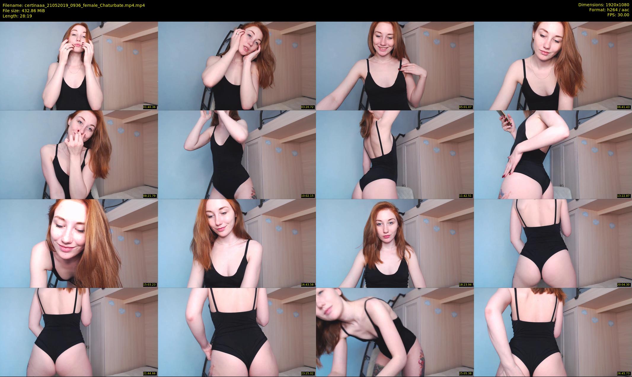 certinaaa — 29 minute Chaturbate female cam show recording, 1080p, May 21, 2019