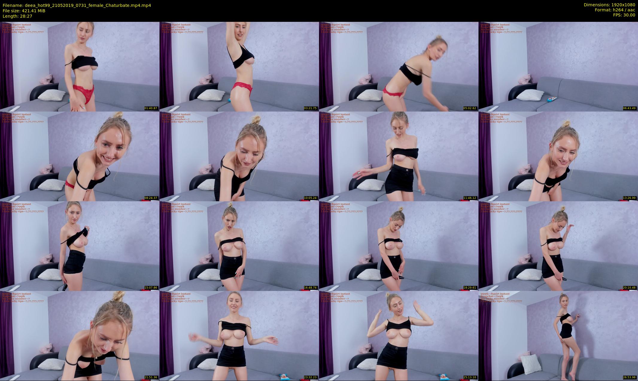 deea_hot99 — 29 minute Chaturbate female cam show recording, 1080p, May 21, 2019