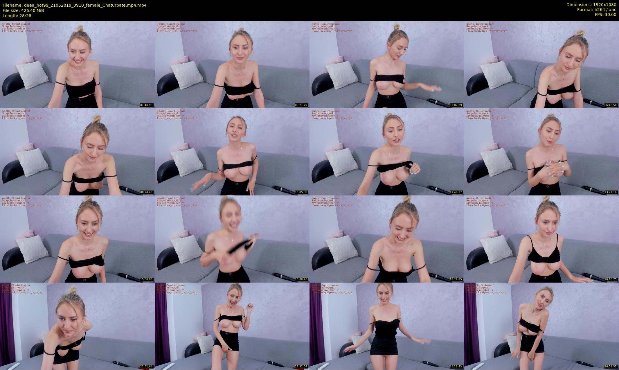 deea_hot99 — 29 minute Chaturbate female cam show recording, 1080p, May 21, 2019