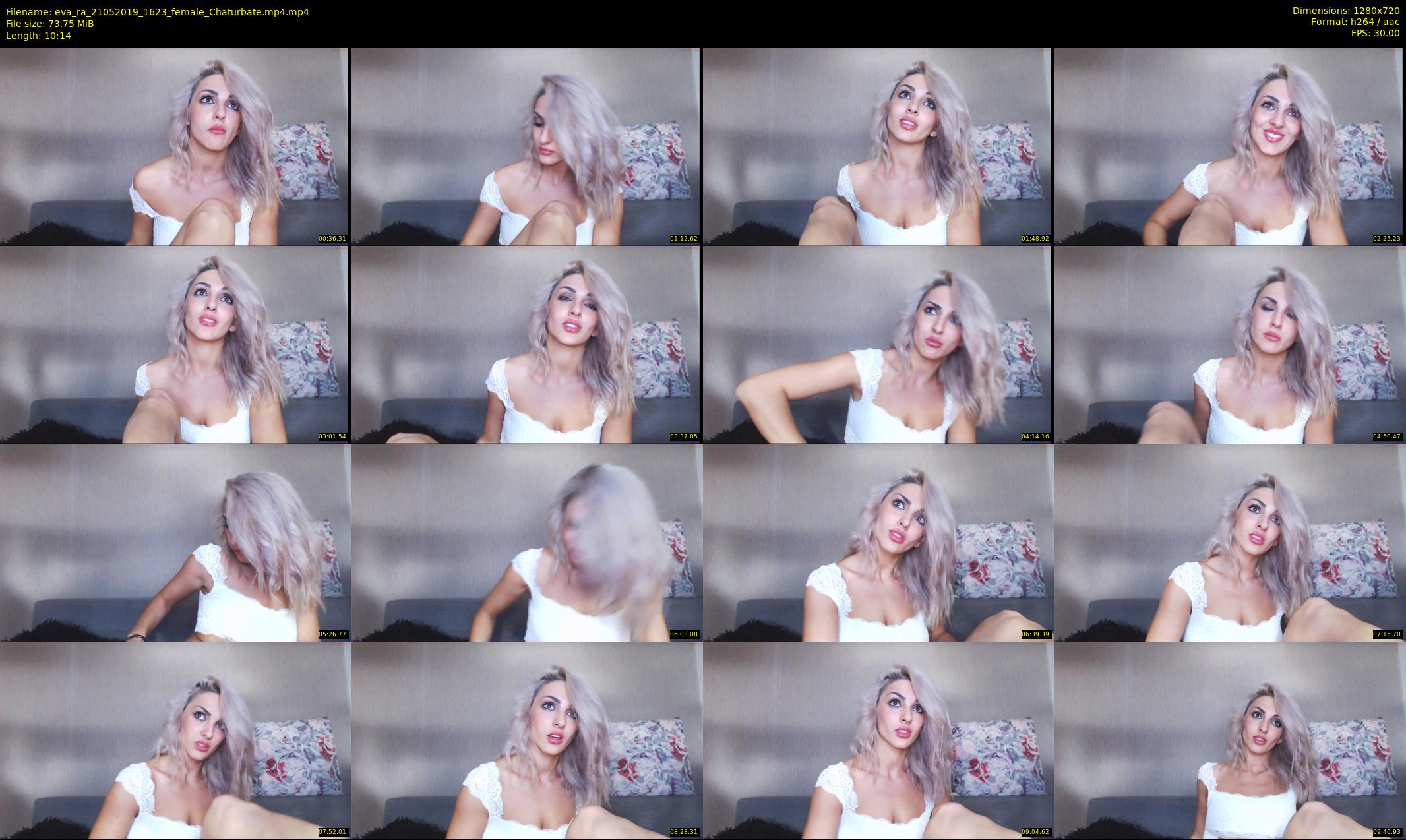 eva_ra — 11 minute Chaturbate female cam show recording, 720p, May 21, 2019