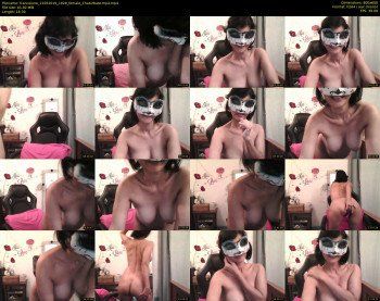 francelune — 19 minute Chaturbate female cam show recording, 480p, May 21, 2019