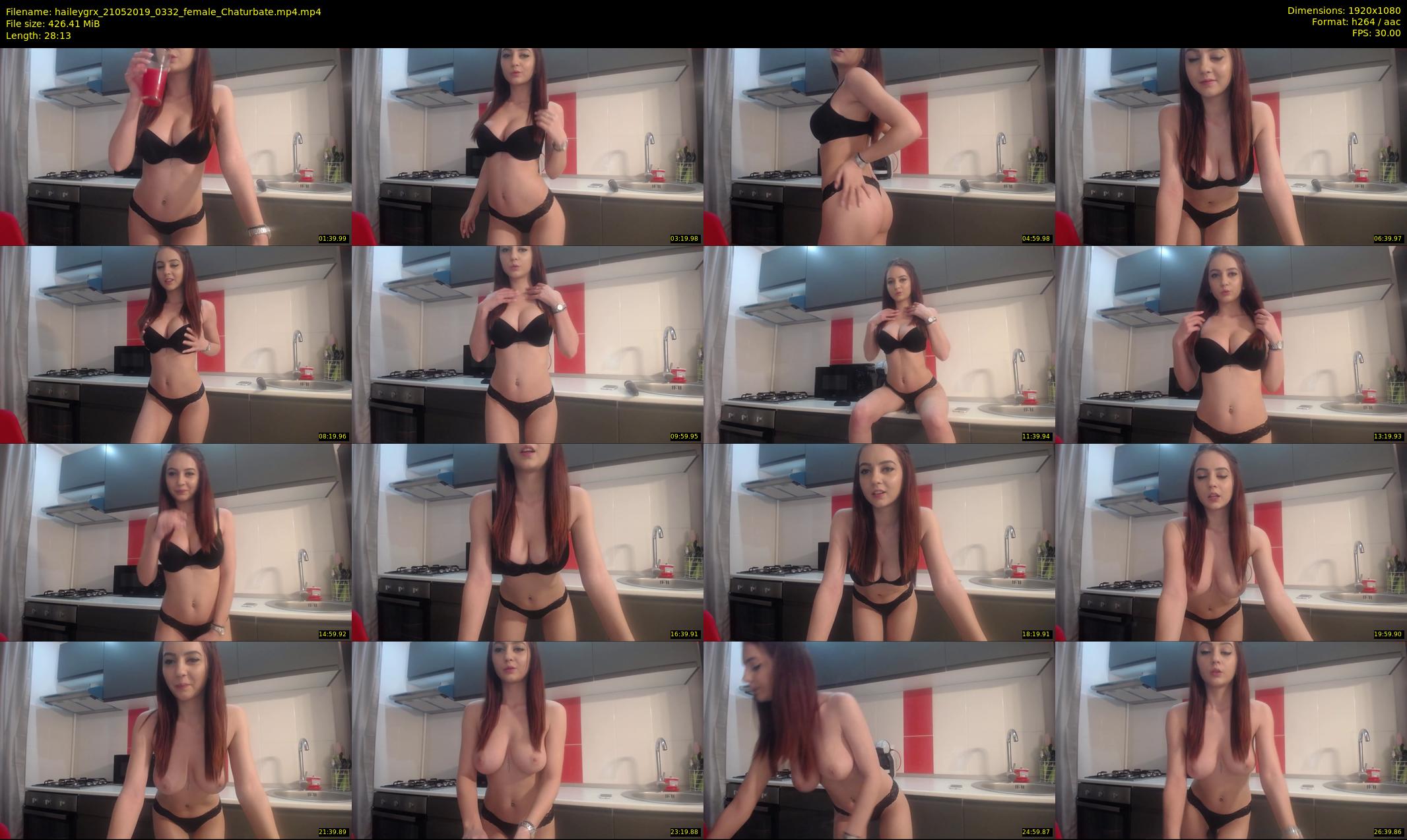 haileygrx — 29 minute Chaturbate female cam show recording, 1080p, May 21, 2019