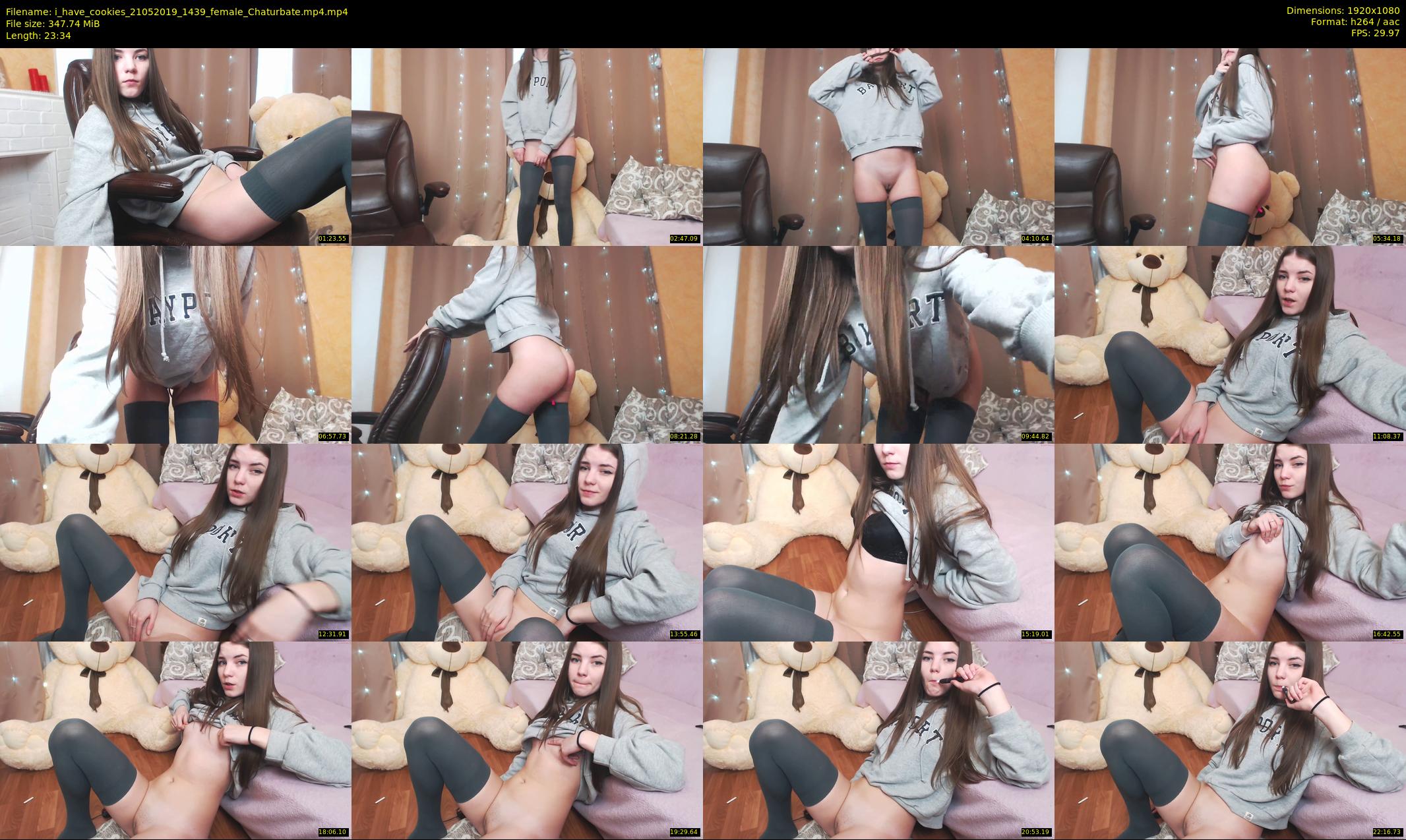 i_have_cookies — 24 minute Chaturbate female cam show recording, 1080p, May 21, 2019