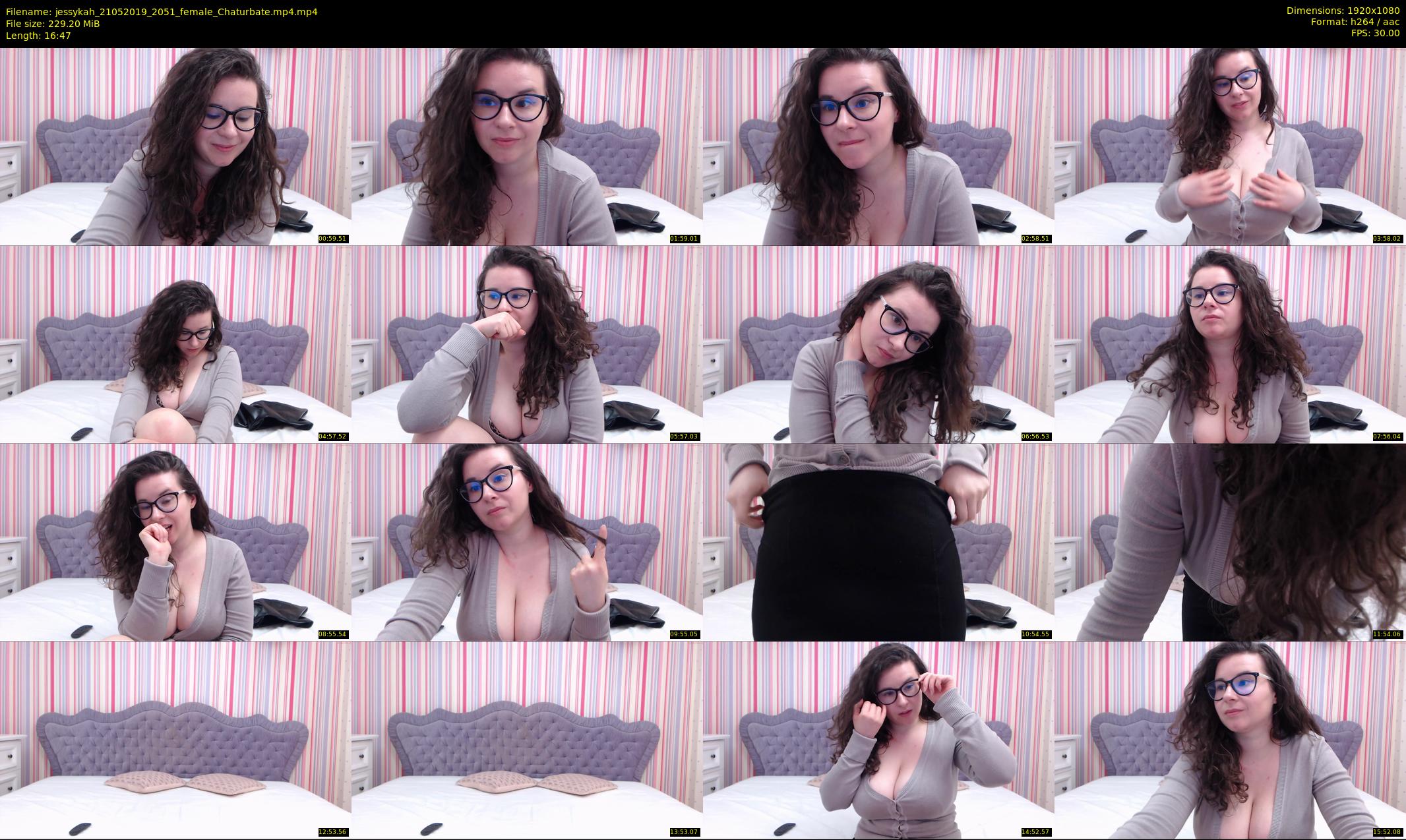 jessykah — 17 minute Chaturbate female cam show recording, 1080p, May 21, 2019