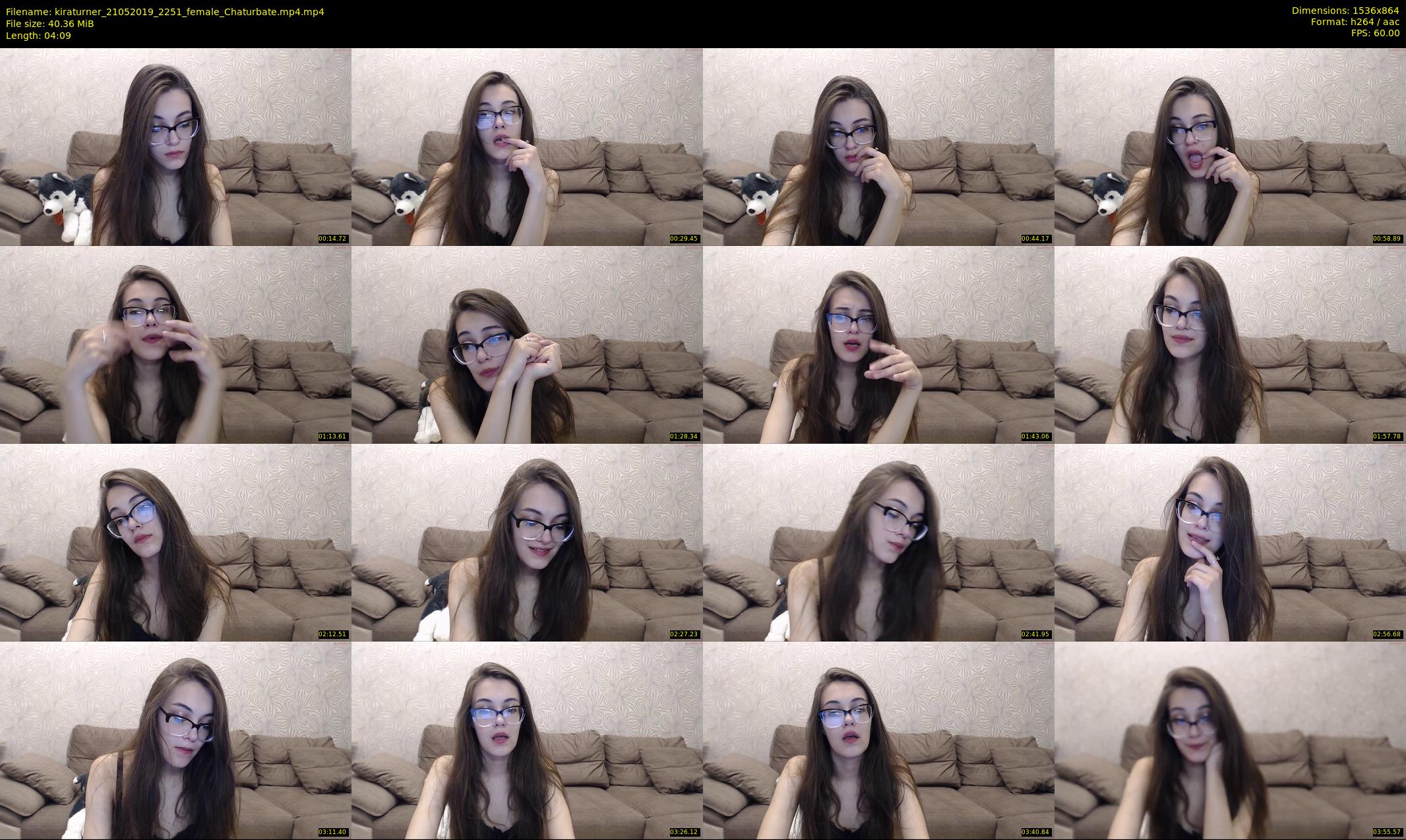 kiraturner — 5 minute Chaturbate couple cam show recording, 720p, May 21, 2019