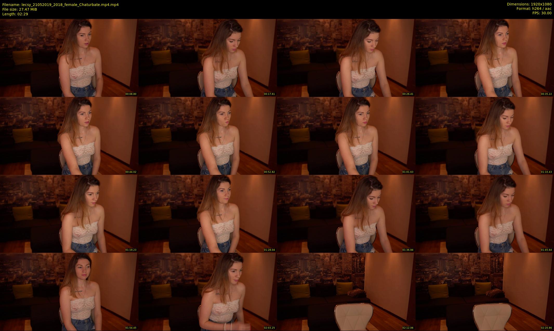 lecsy — 3 minute Chaturbate female cam show recording, 1080p, May 21, 2019