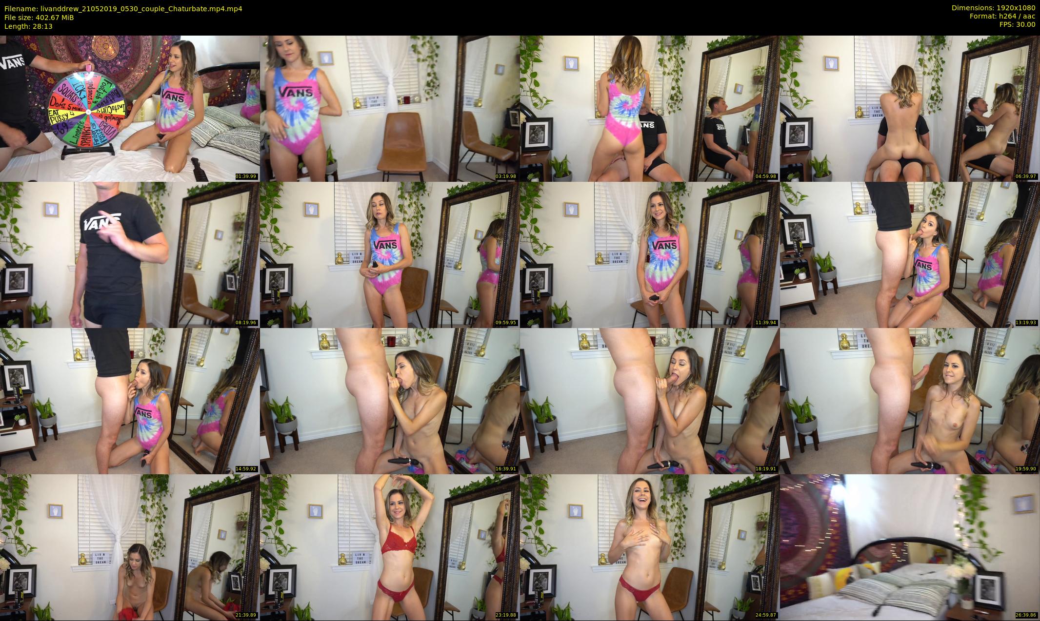 livanddrew — 29 minute Chaturbate couple cam show recording, 1080p, May 21, 2019
