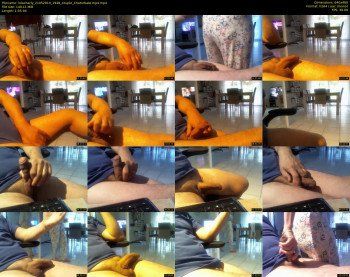 lolacharly — 66 minute Chaturbate couple cam show recording, 480p, May 21, 2019