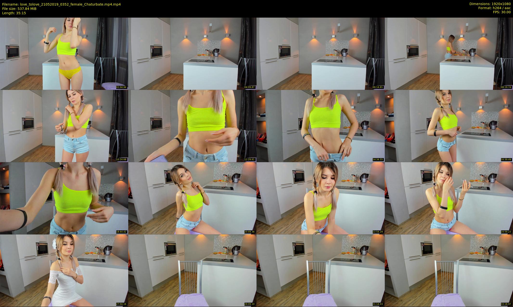love_tolove — 36 minute Chaturbate couple cam show recording, 1080p, May 21, 2019