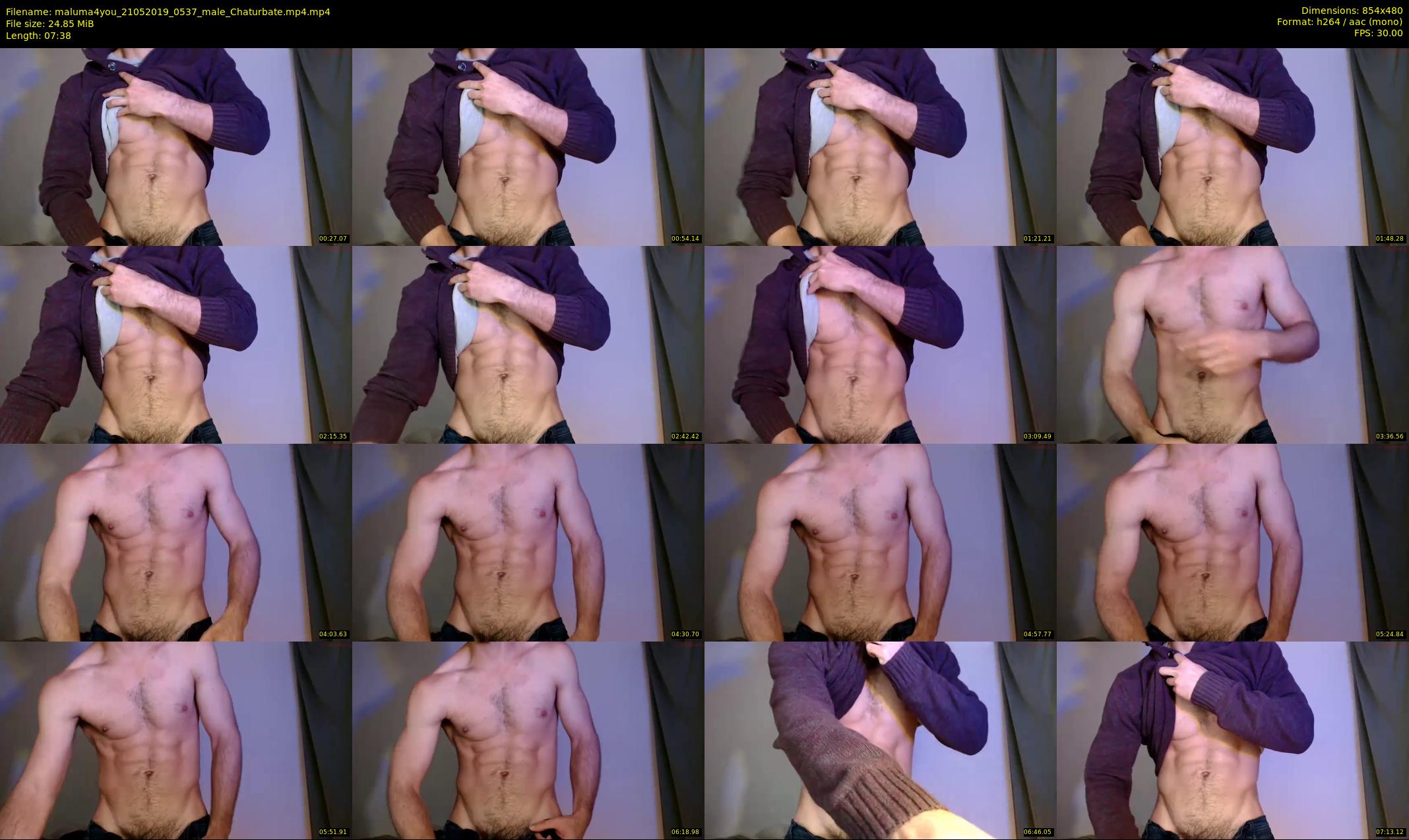 maluma4you — 8 minute Chaturbate male cam show recording, 480p, May 21, 2019