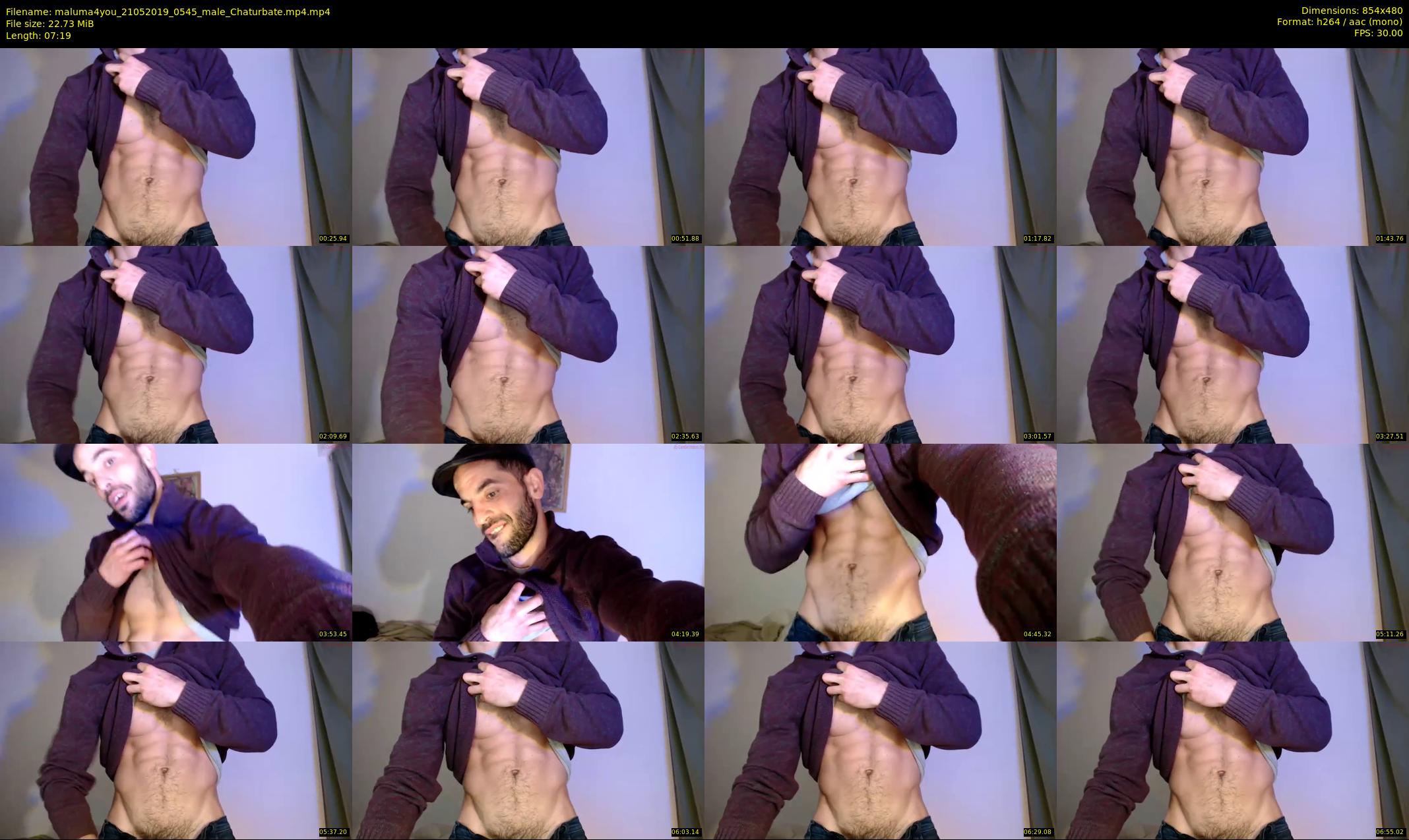 maluma4you — 8 minute Chaturbate male cam show recording, 480p, May 21, 2019