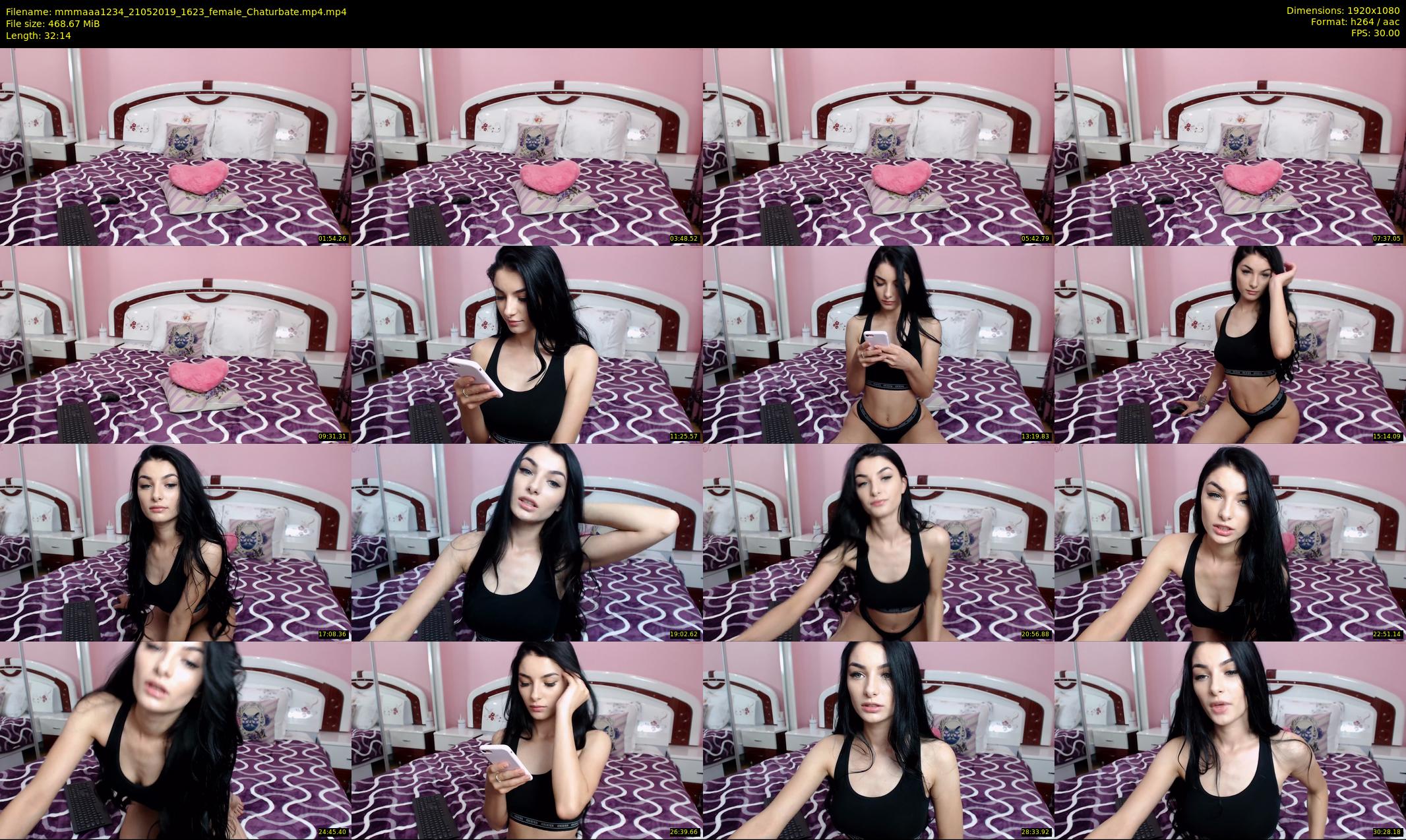 mmmaaa1234 — 33 minute Chaturbate female cam show recording, 1080p, May 21, 2019