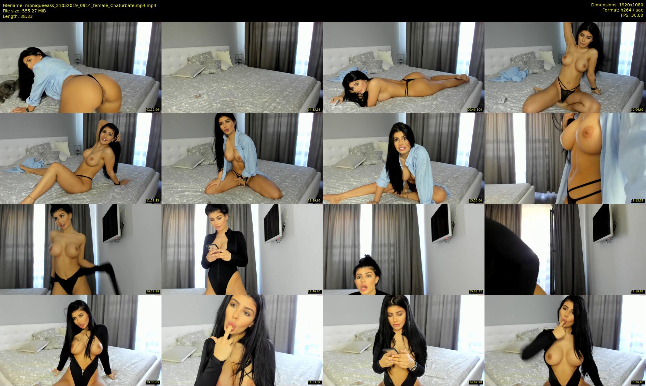 moniqueeass — 39 minute Chaturbate female cam show recording, 1080p, May 21, 2019