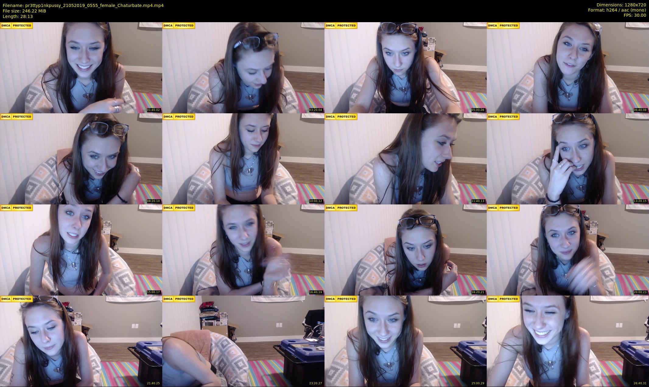 pr3ttyp1nkpussy — 29 minute Chaturbate couple cam show recording, 720p, May 21, 2019