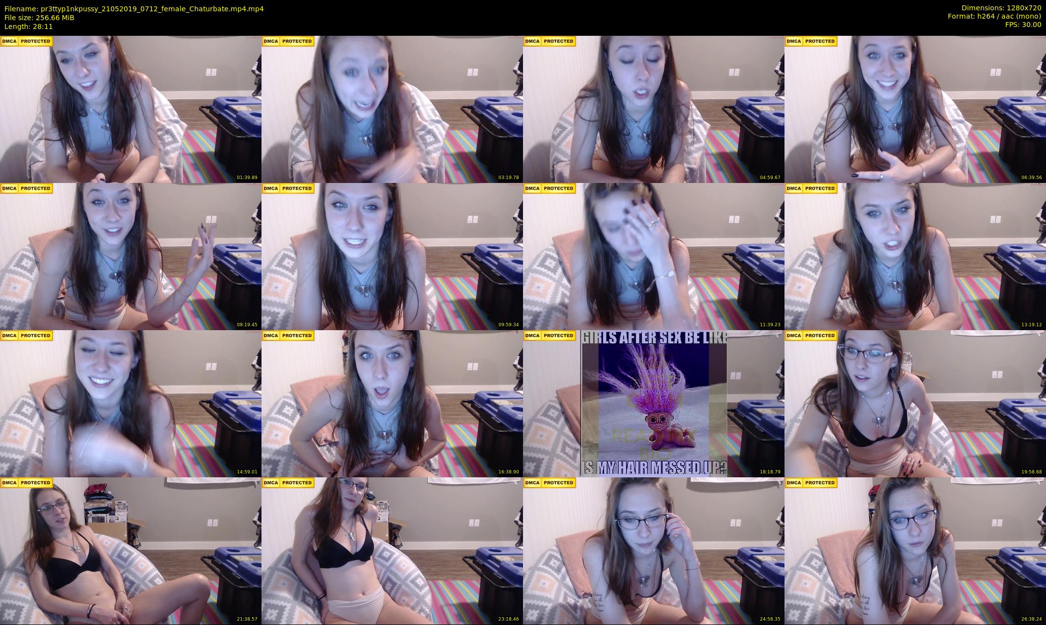 pr3ttyp1nkpussy — 29 minute Chaturbate couple cam show recording, 720p, May 21, 2019