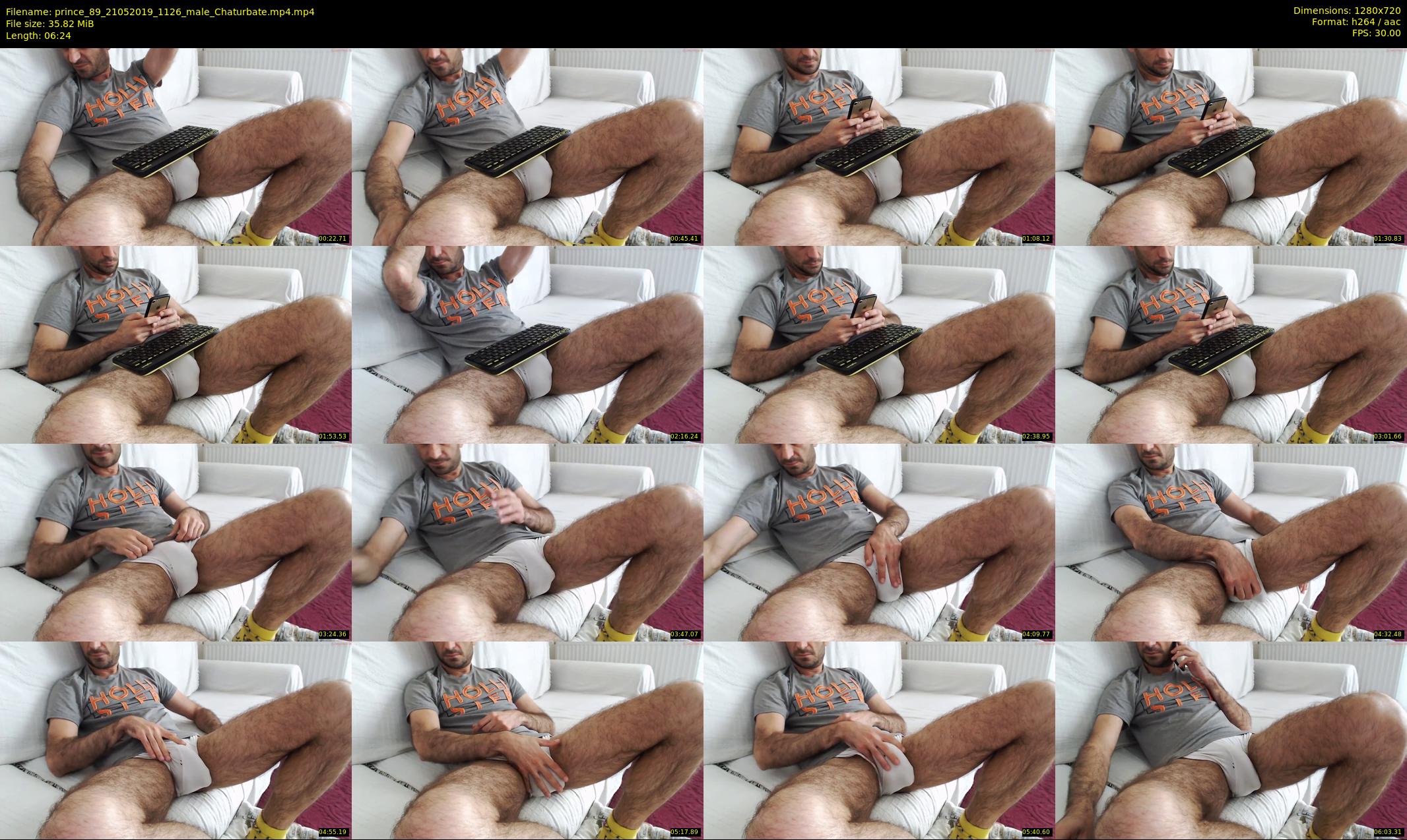prince_89 — 7 minute Chaturbate male cam show recording, 720p, May 21, 2019