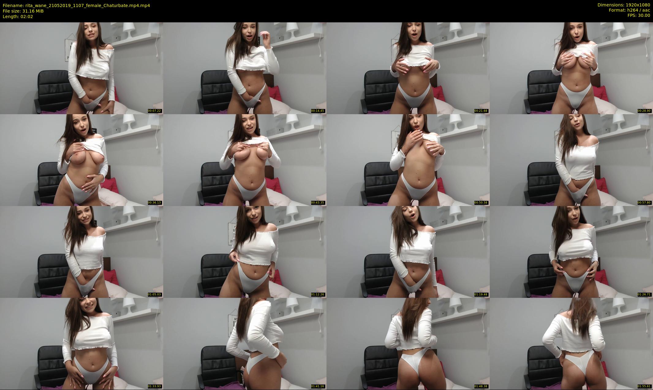 rita_wane — 3 minute Chaturbate female cam show recording, 1080p, May 21, 2019