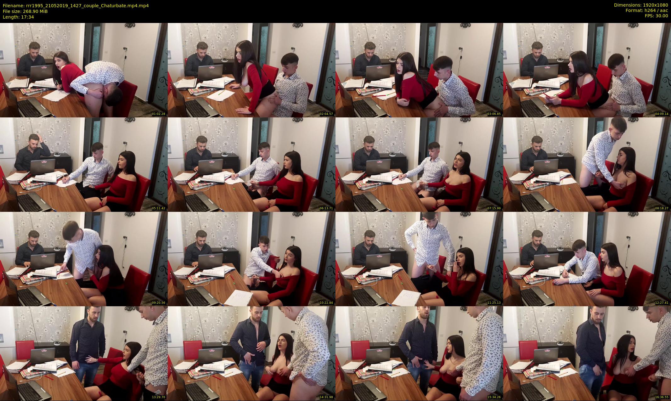 rrr1995 — 18 minute Chaturbate couple cam show recording, 1080p, May 21, 2019