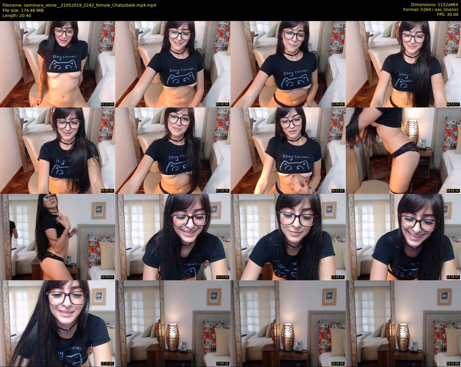 sammara_stone_ — 21 minute Chaturbate female cam show recording, 720p, May 21, 2019