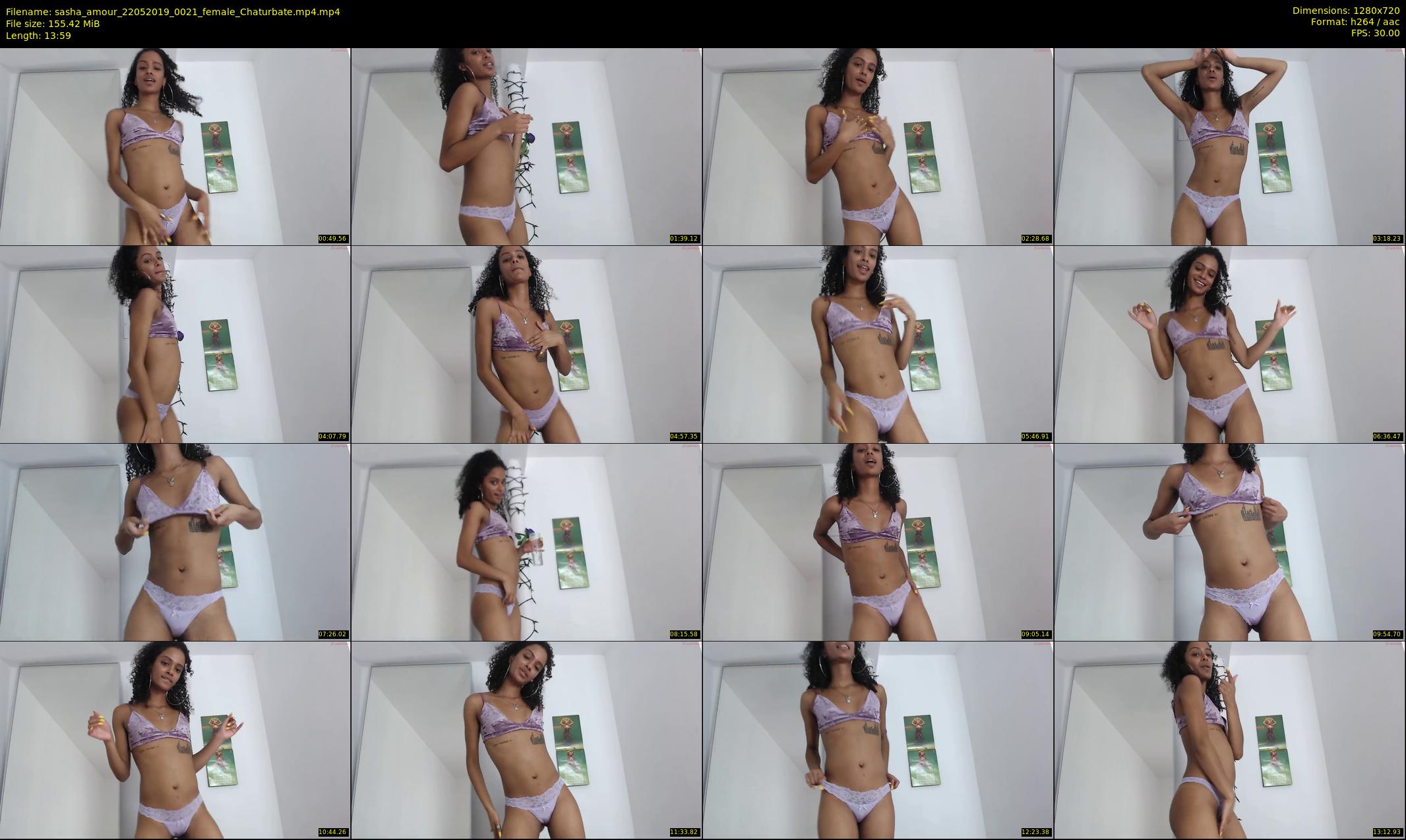 sasha_amour — 14 minute Chaturbate female cam show recording, 720p, May 22, 2019
