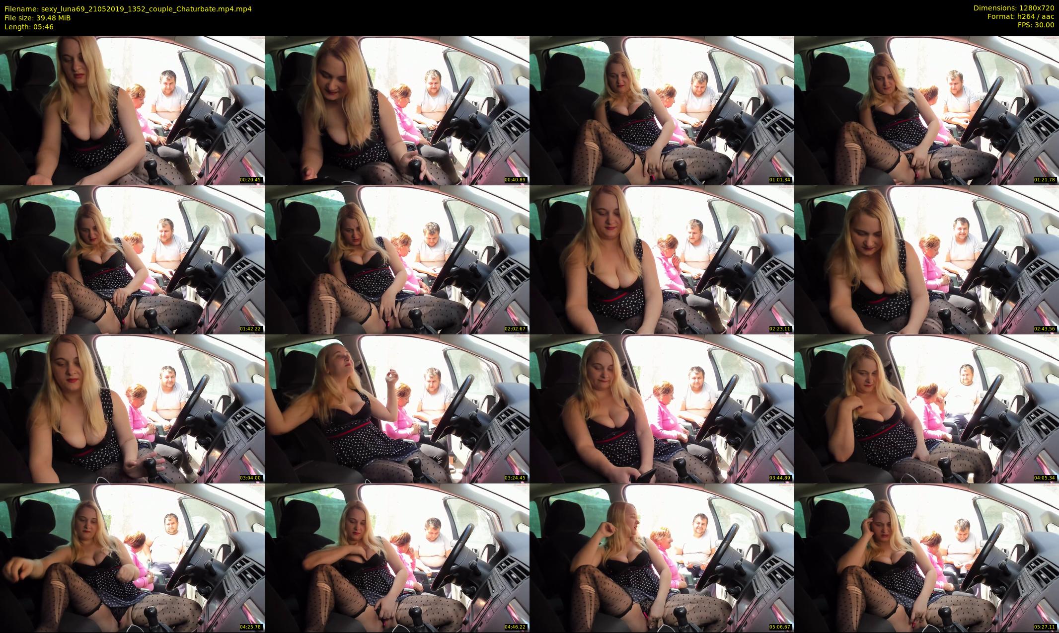 sexy_luna69 — 6 minute Chaturbate couple cam show recording, 720p, May 21, 2019