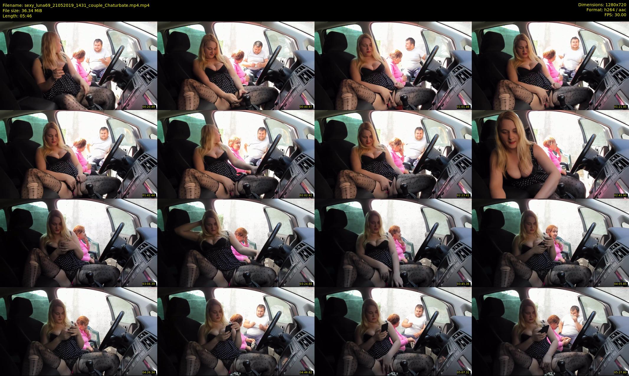 sexy_luna69 — 6 minute Chaturbate couple cam show recording, 720p, May 21, 2019