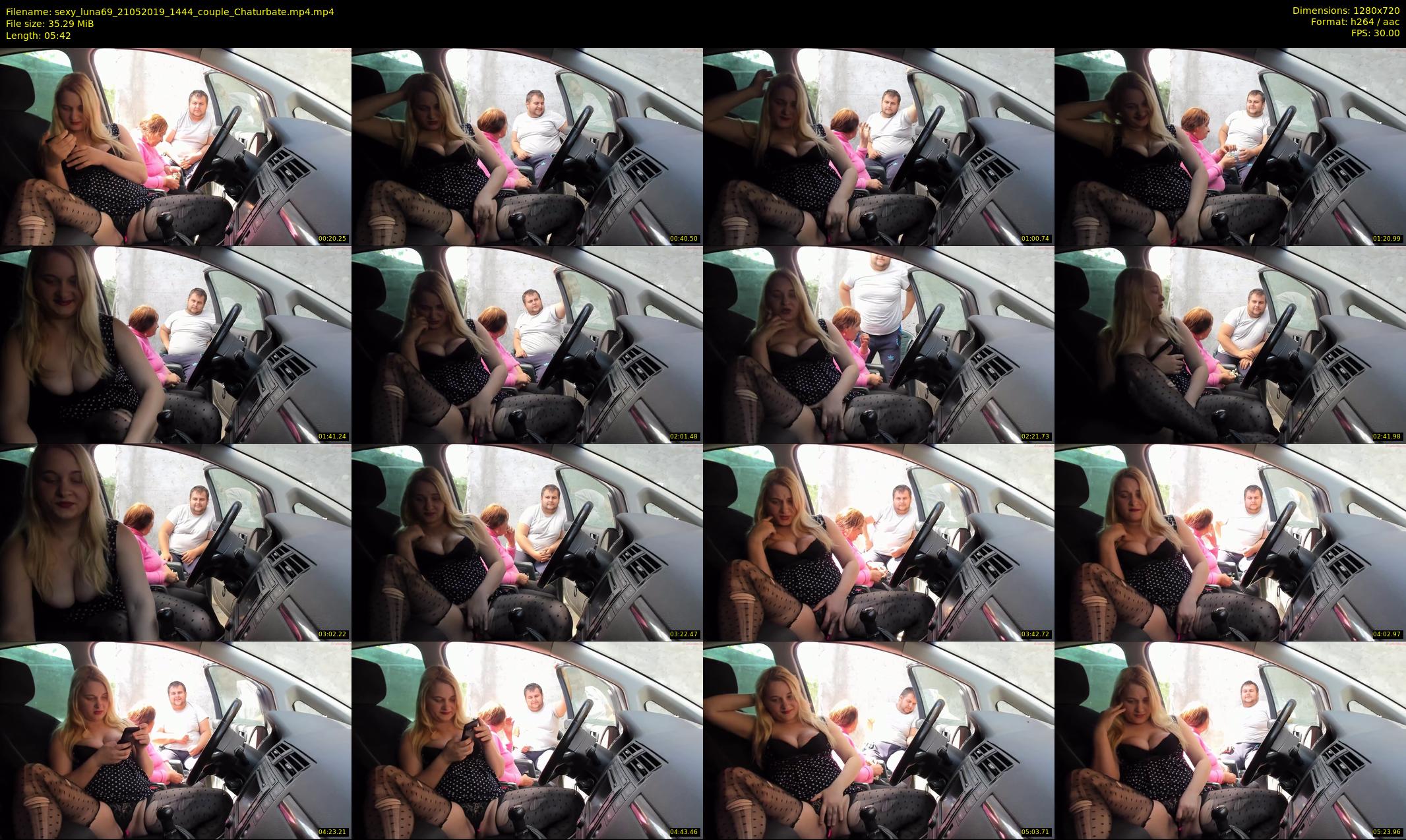 sexy_luna69 — 6 minute Chaturbate couple cam show recording, 720p, May 21, 2019
