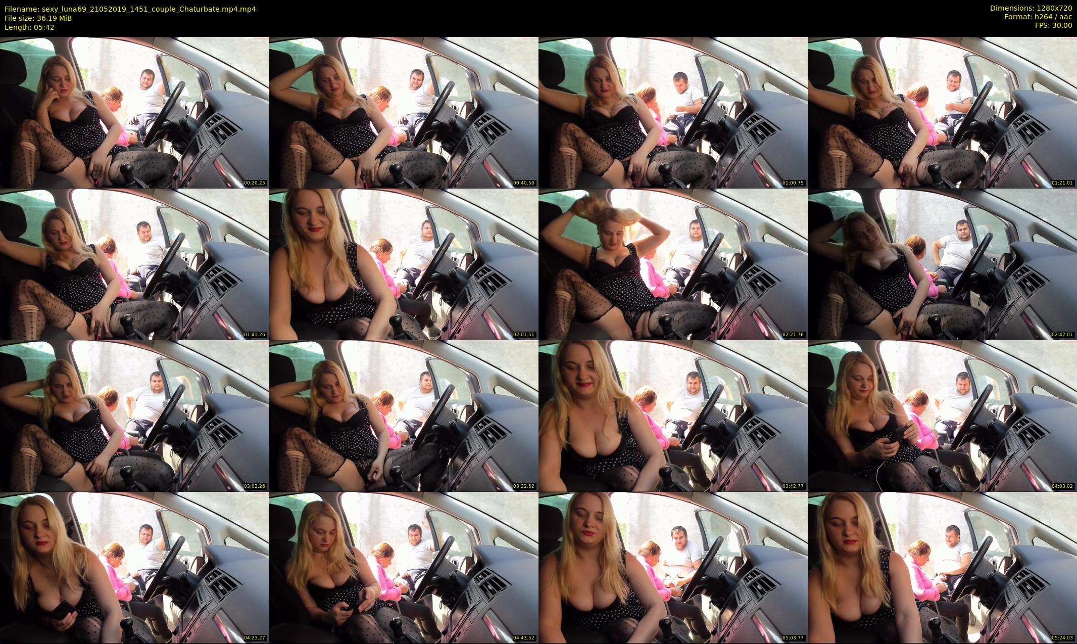 sexy_luna69 — 6 minute Chaturbate couple cam show recording, 720p, May 21, 2019