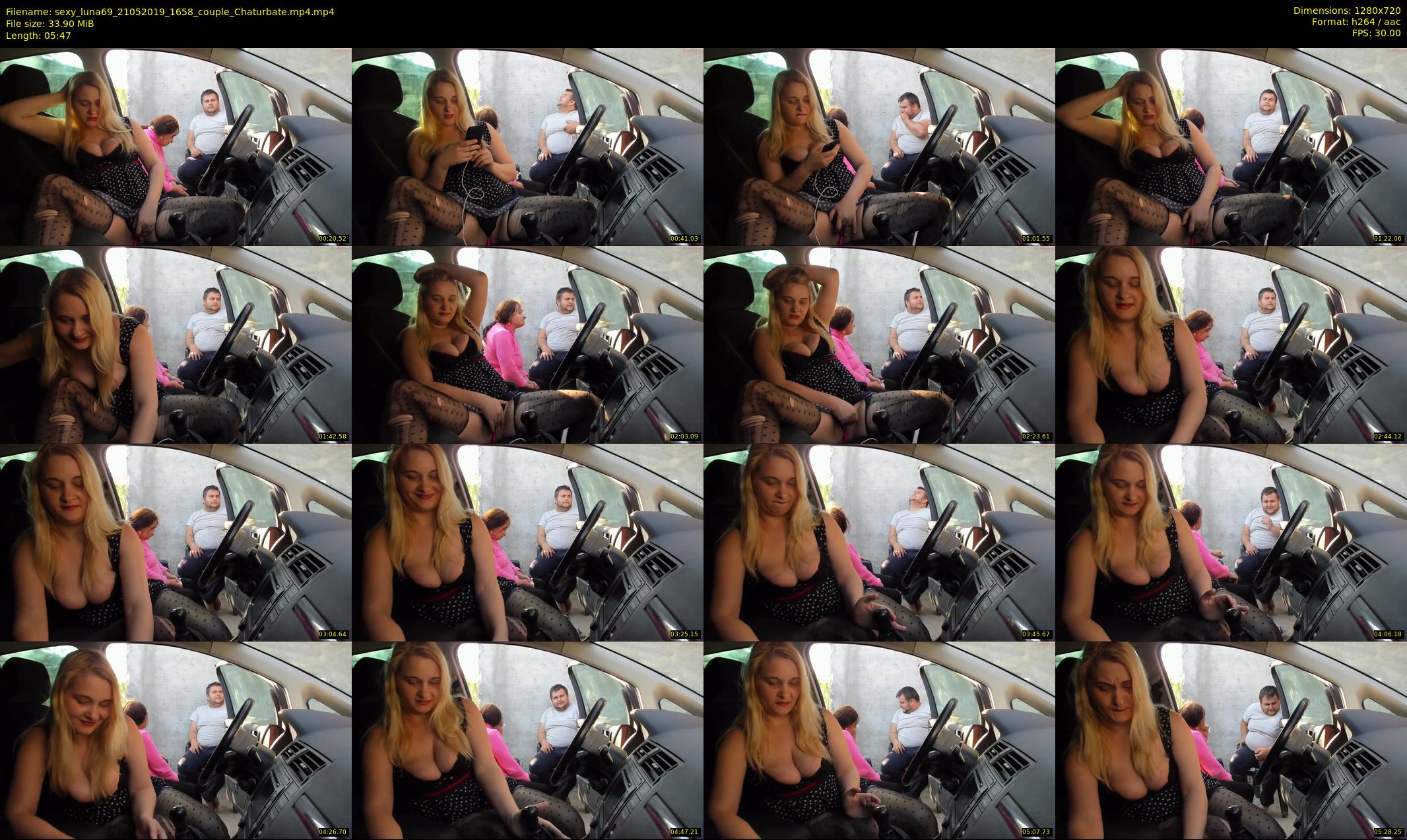 sexy_luna69 — 6 minute Chaturbate couple cam show recording, 720p, May 21, 2019