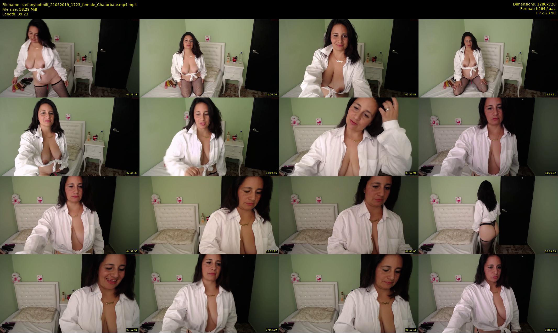 stefanyhotmilf — 10 minute Chaturbate female cam show recording, 720p, May 21, 2019