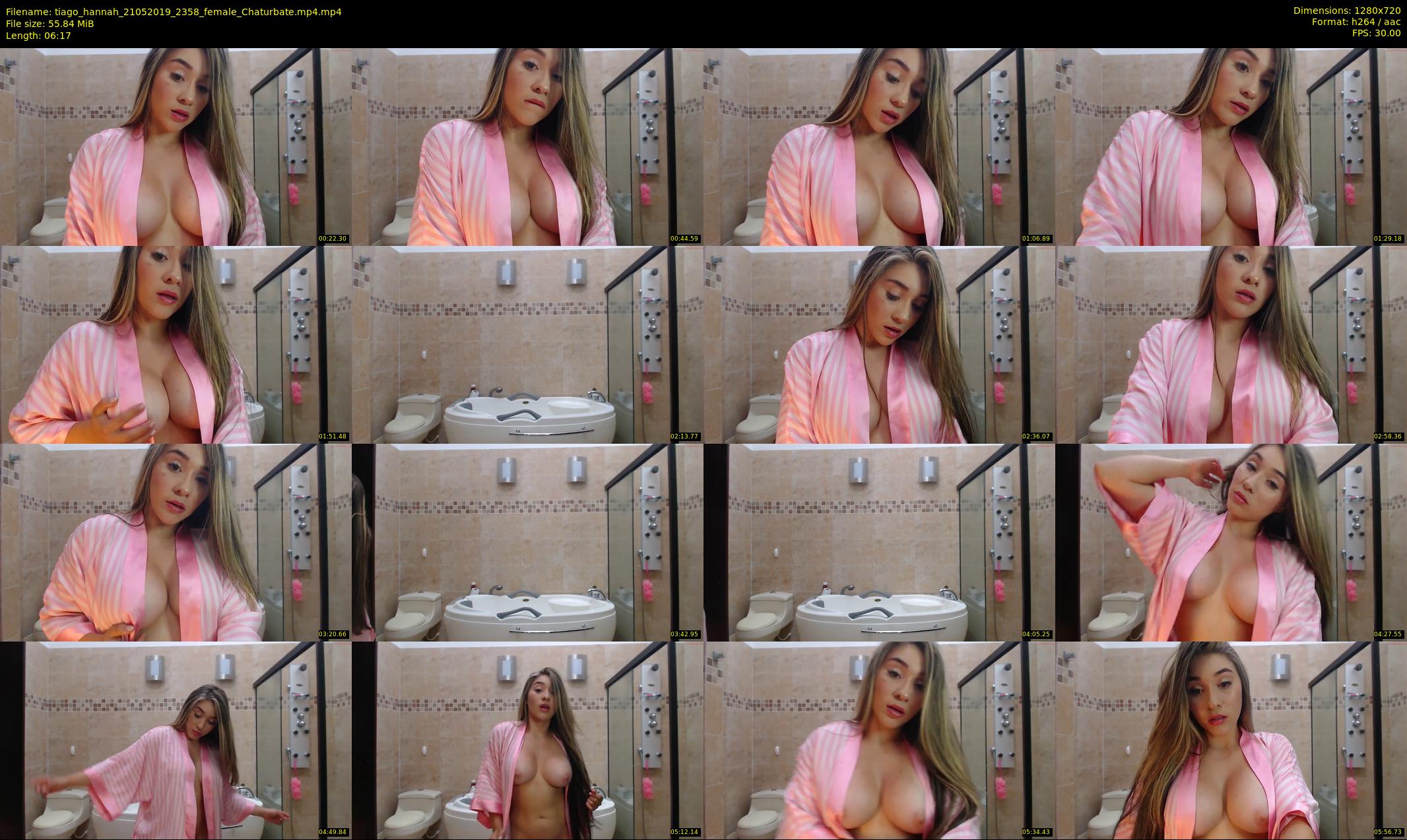 tiago_hannah — 7 minute Chaturbate couple cam show recording, 720p, May 21, 2019