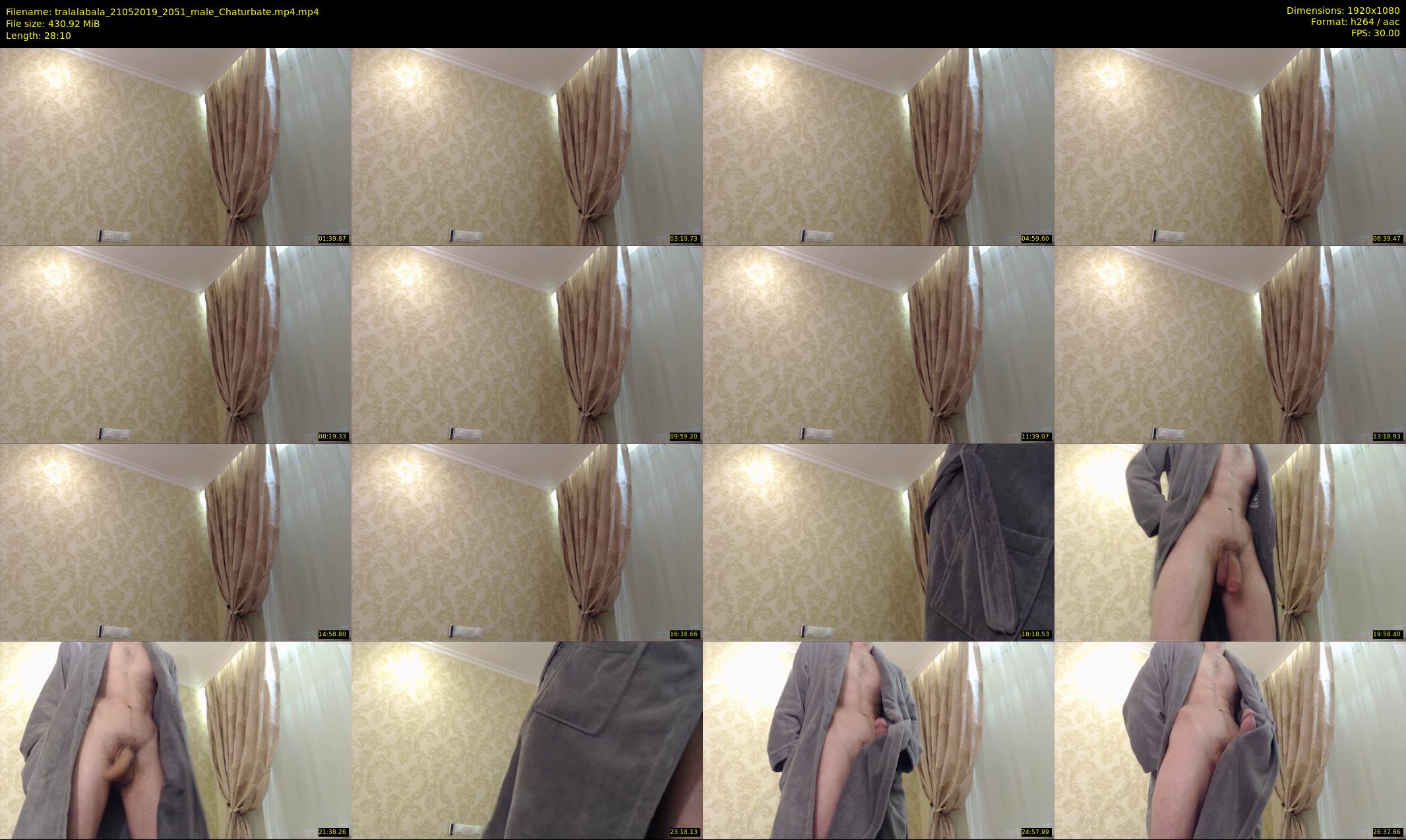 tralalabala — 29 minute Chaturbate male cam show recording, 1080p, May 21, 2019
