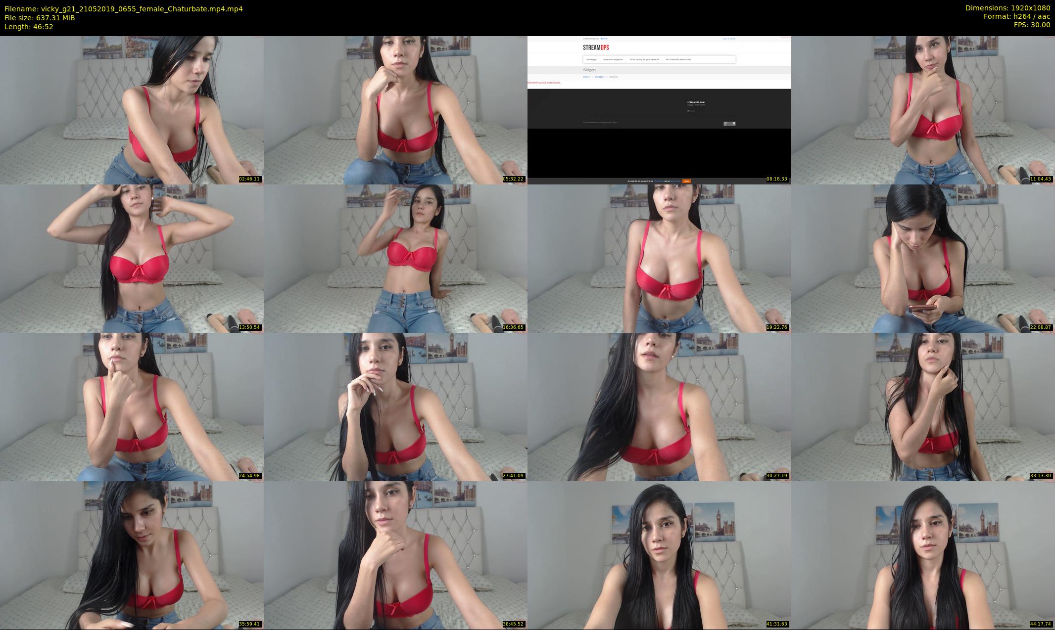 vicky_g21 — 47 minute Chaturbate female cam show recording, 1080p, May 21, 2019