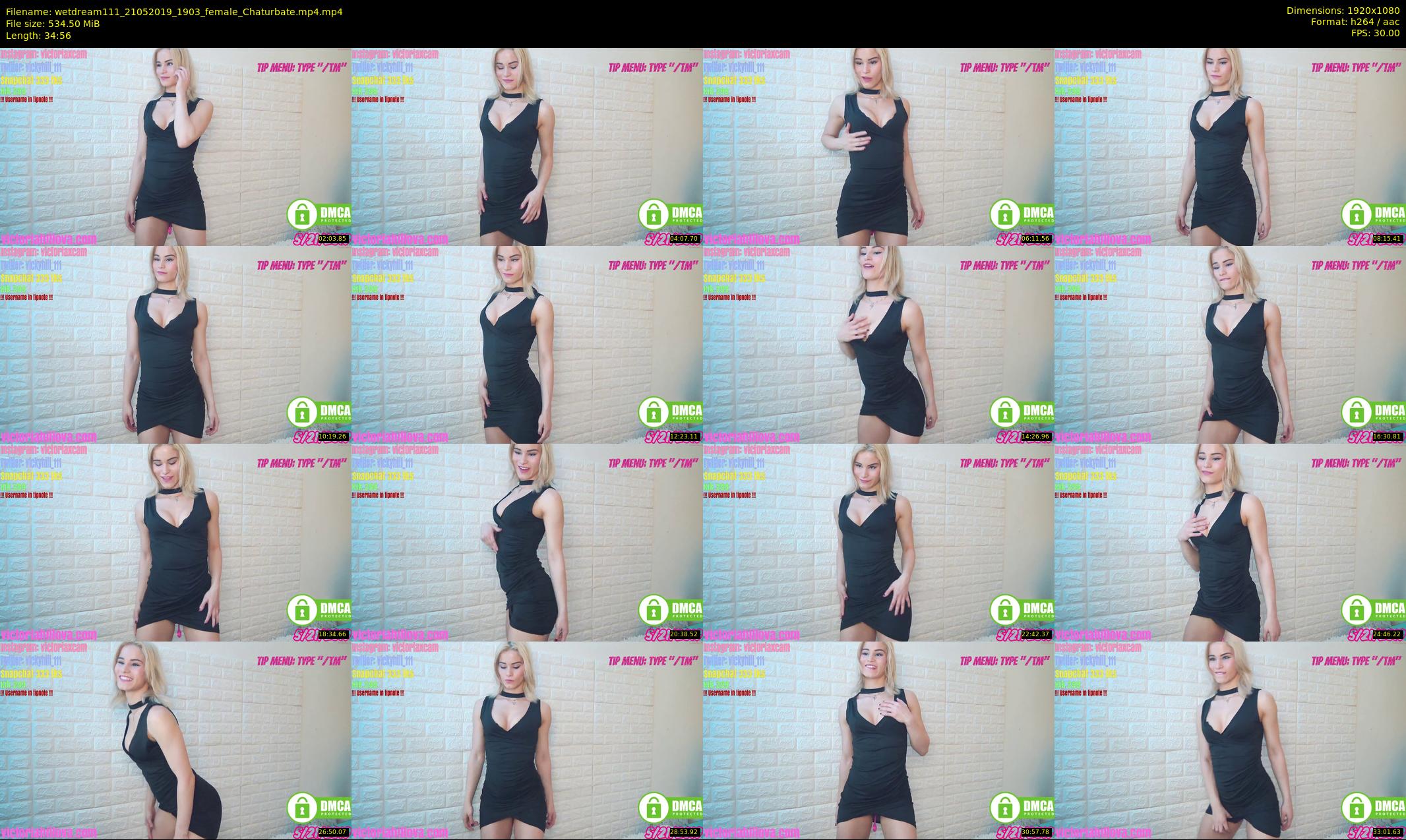 wetdream111 — 35 minute Chaturbate couple cam show recording, 1080p, May 21, 2019