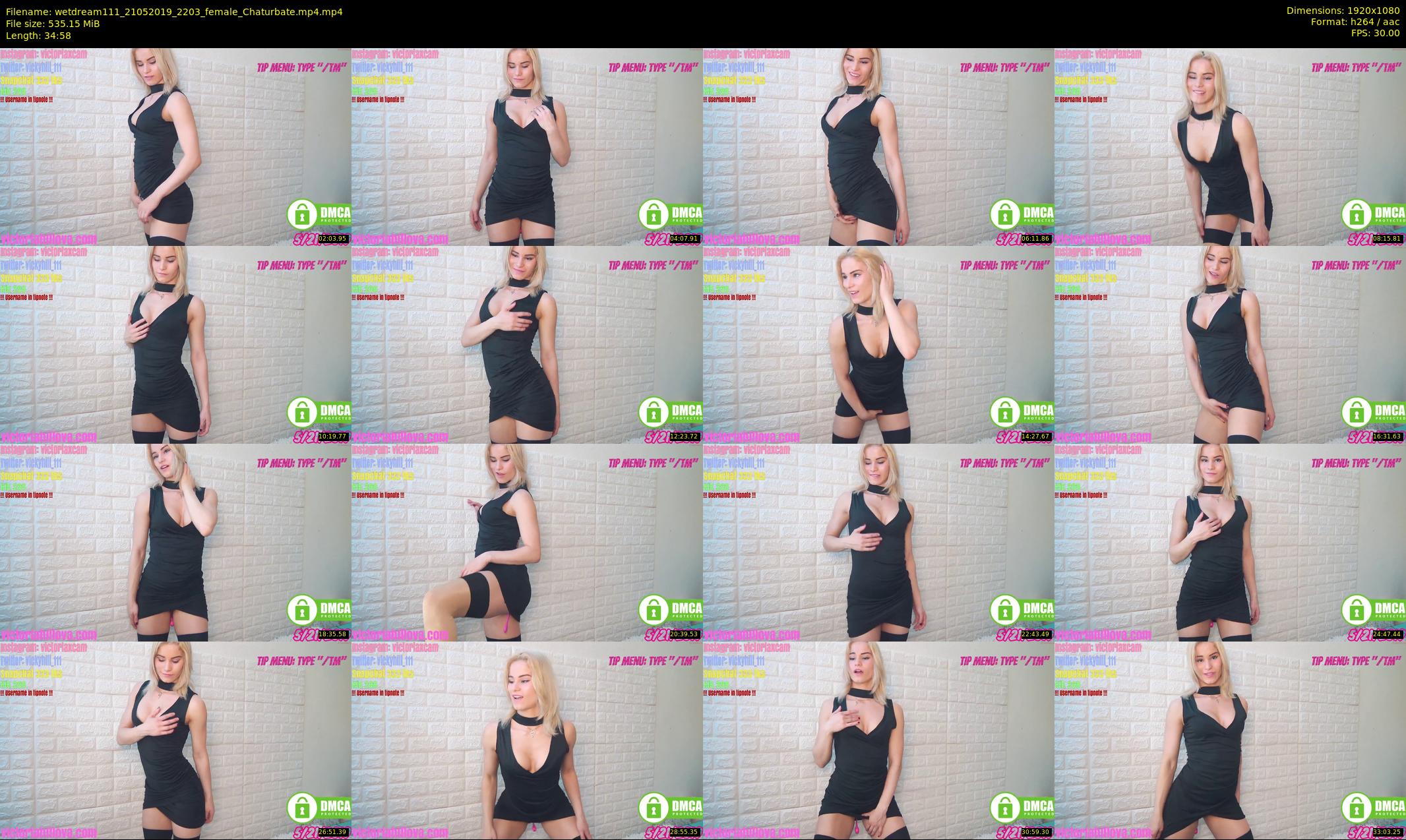 wetdream111 — 35 minute Chaturbate couple cam show recording, 1080p, May 21, 2019