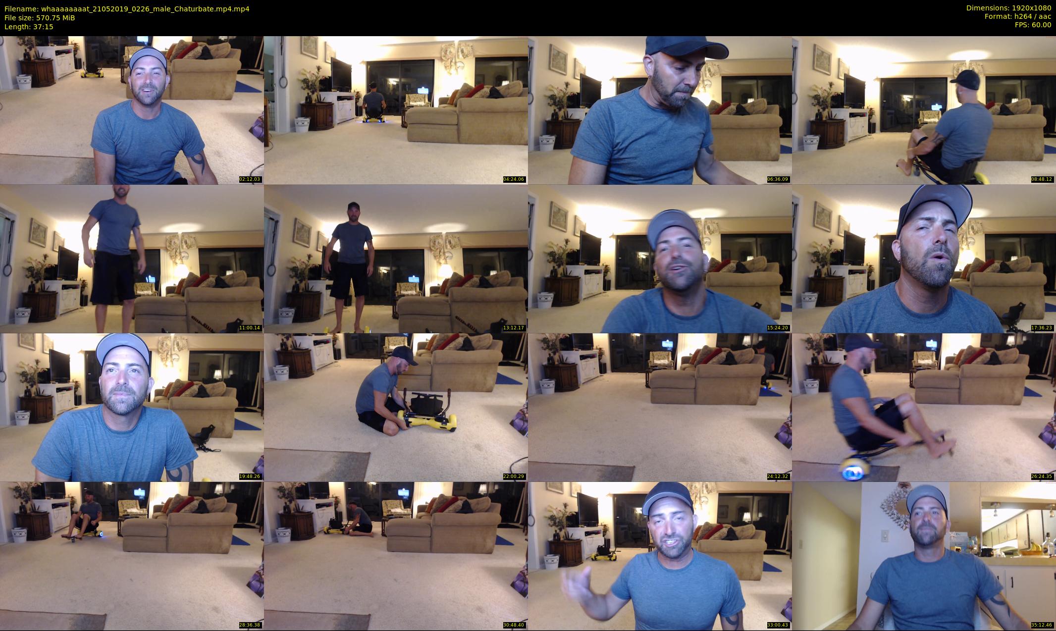 whaaaaaaaat — 38 minute Chaturbate couple cam show recording, 1080p, May 21, 2019