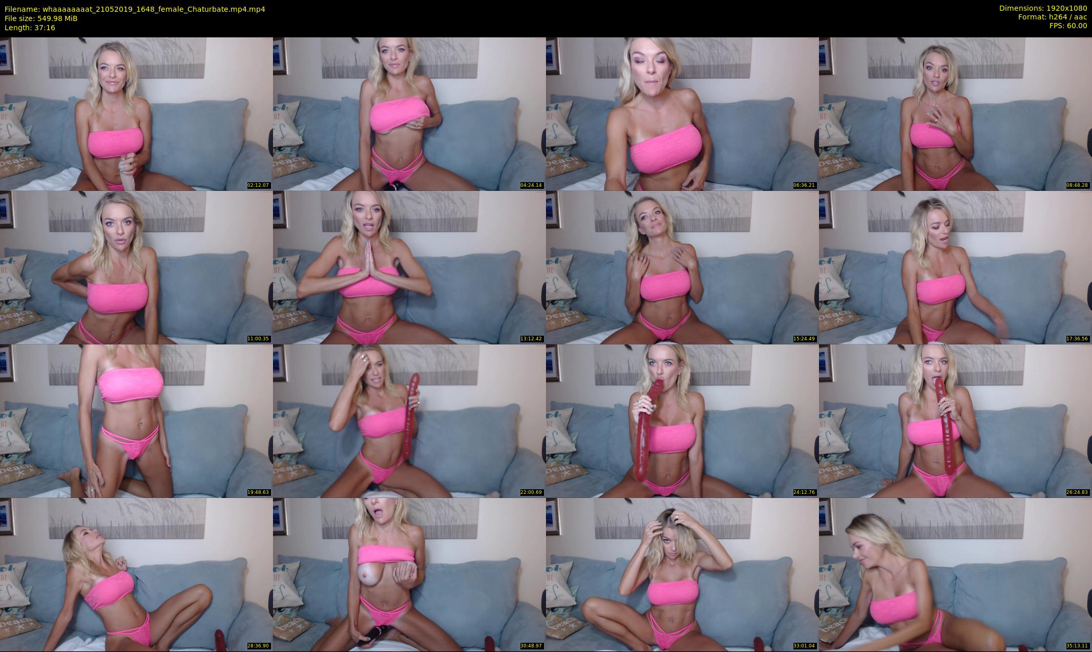 whaaaaaaaat — 38 minute Chaturbate couple cam show recording, 1080p, May 21, 2019