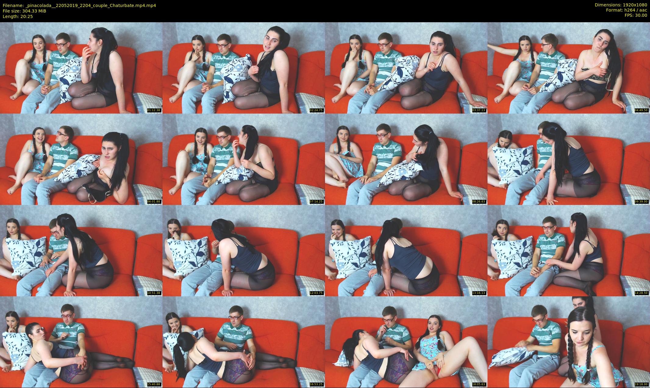 _pinacolada_ — 21 minute Chaturbate couple cam show recording, 1080p, May 22, 2019